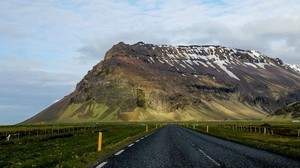 highway, road, mountain, asphalt - wallpapers, picture
