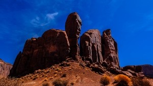 rocks, stones, sand, sky, geological formation - wallpapers, picture