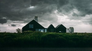 structure, building, sky, cloudy