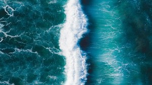 wave, surf, ocean, foam - wallpapers, picture
