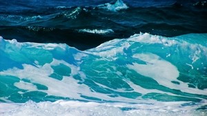 waves, sea, foam, surf - wallpapers, picture