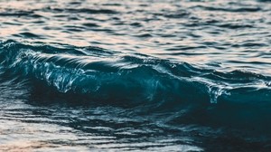 waves, ripples, sea, water