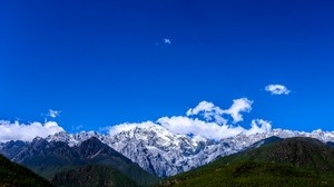 yunnan, yulongshuashan, mountains - wallpapers, picture