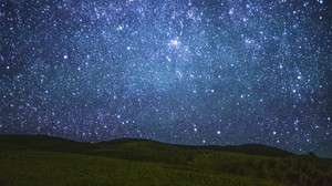 starry sky, stars, sky, night - wallpapers, picture